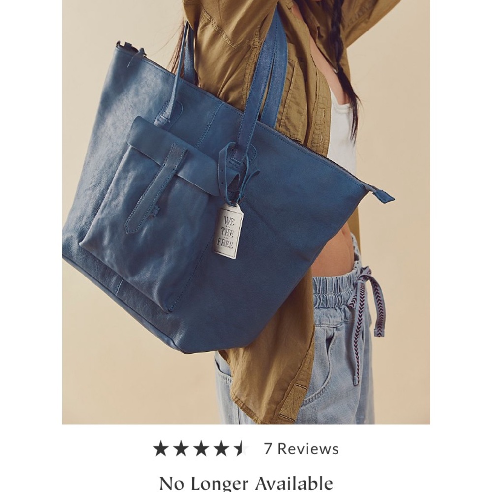 Stormy navy we the free heritage tote